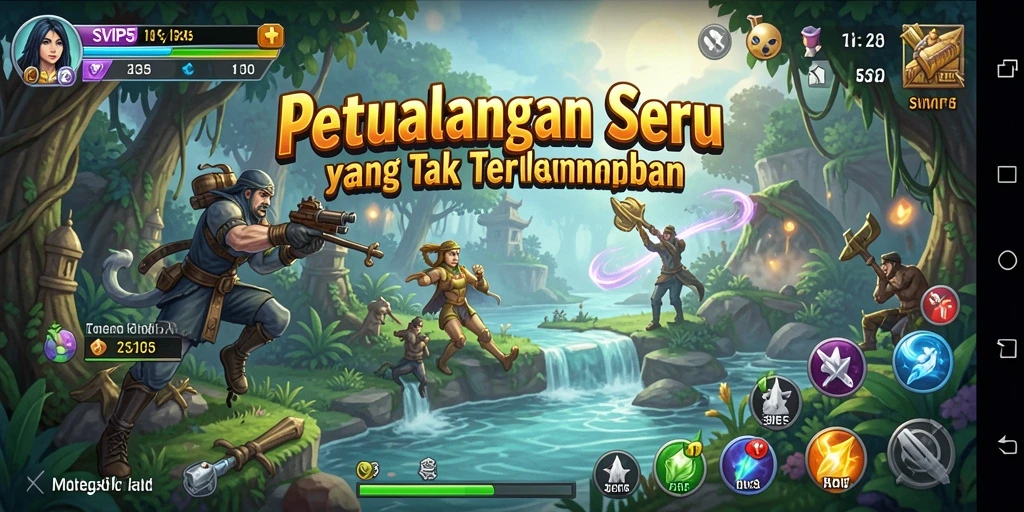 Gameplay seru SVIP5 yang menyajikan petualangan tanpa batas.