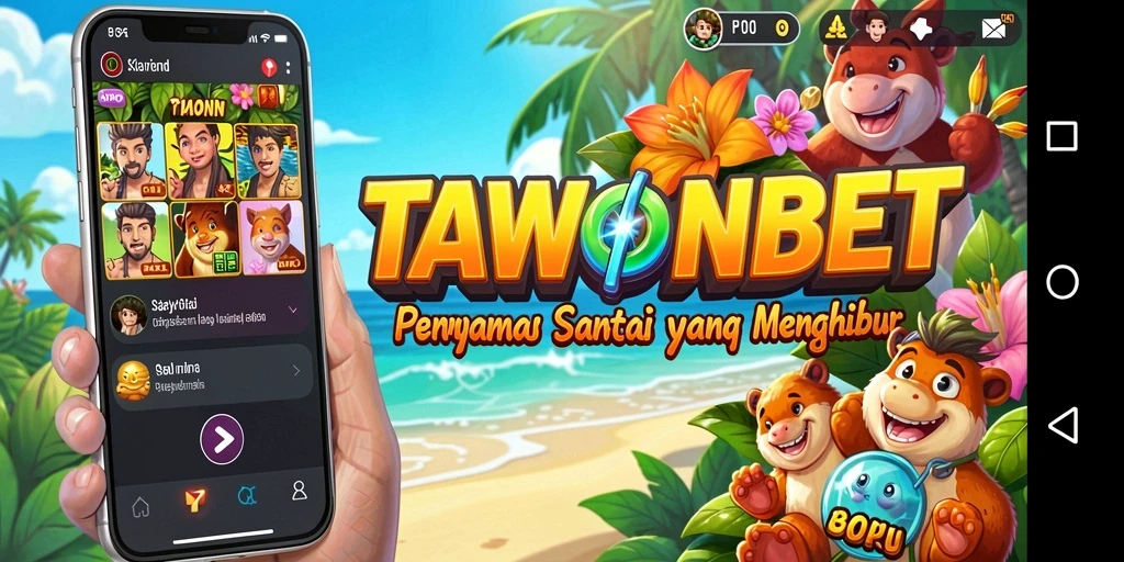 Screenshot TAWONBET menampilkan gameplay santai yang menghibur.